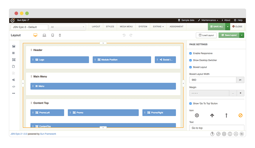 Layout Builder